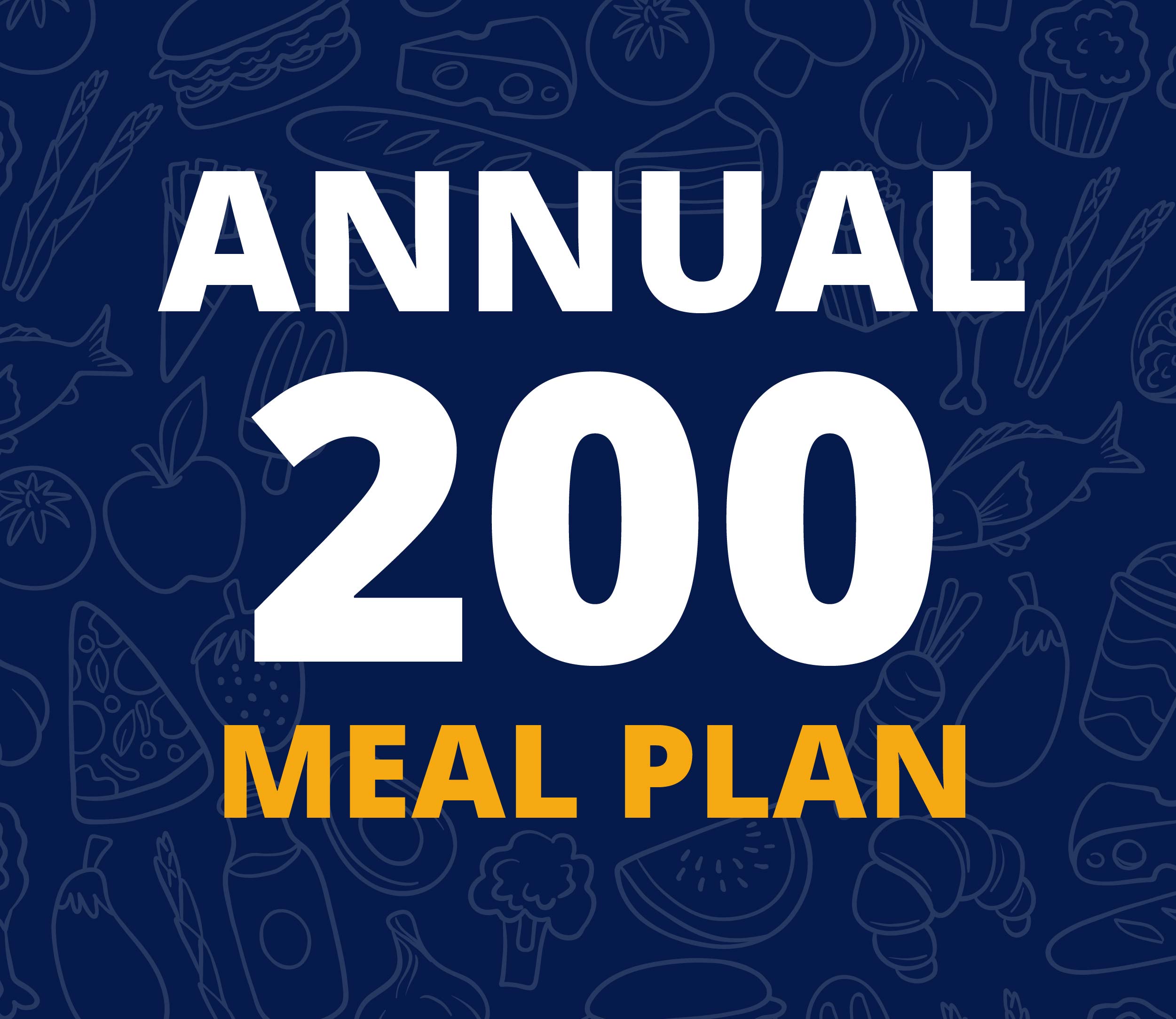Annual 200 Meal Plan