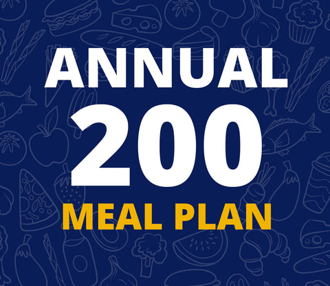 Annual 200 Meal Plan