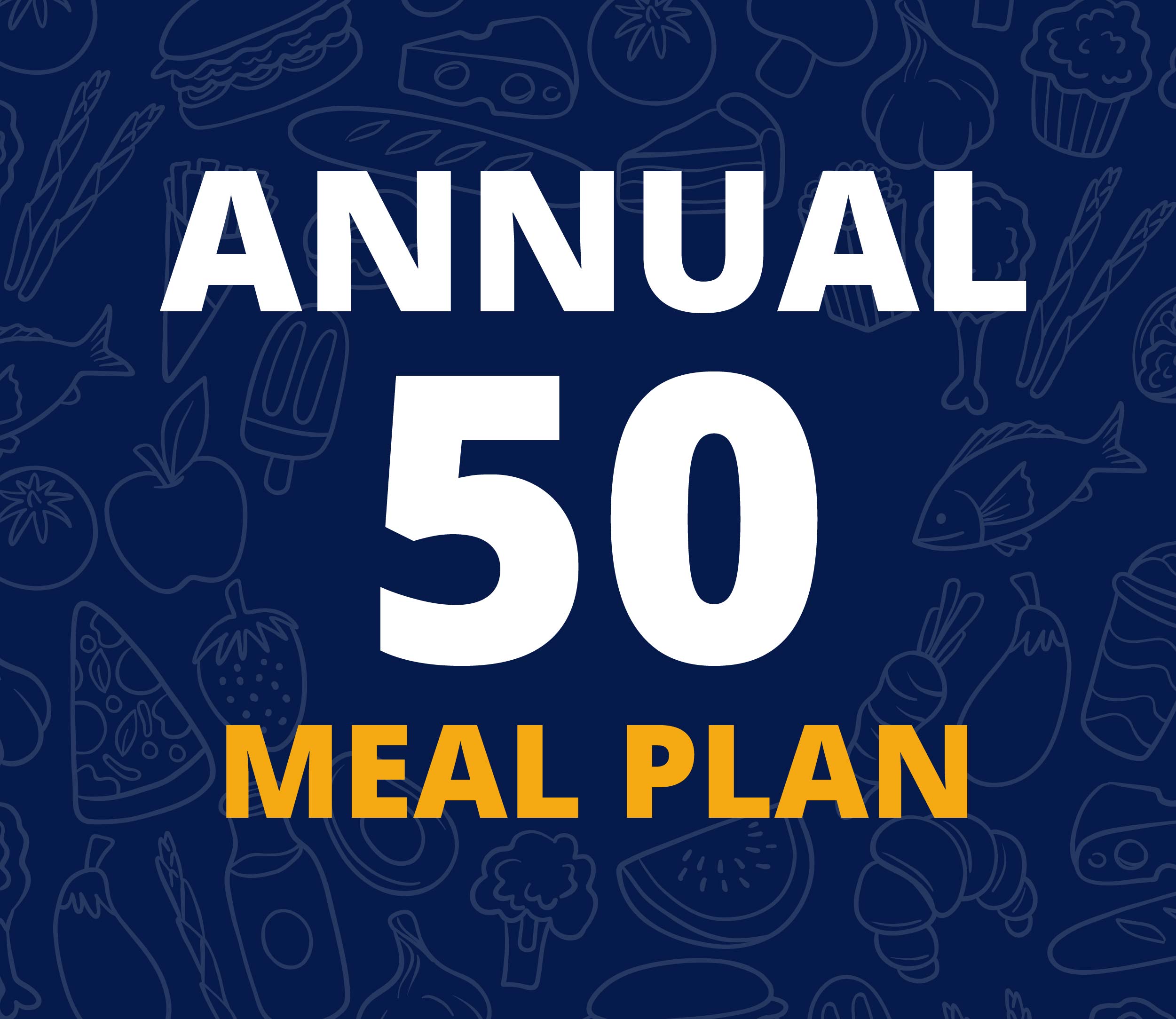 Annual 50 Meal Plan